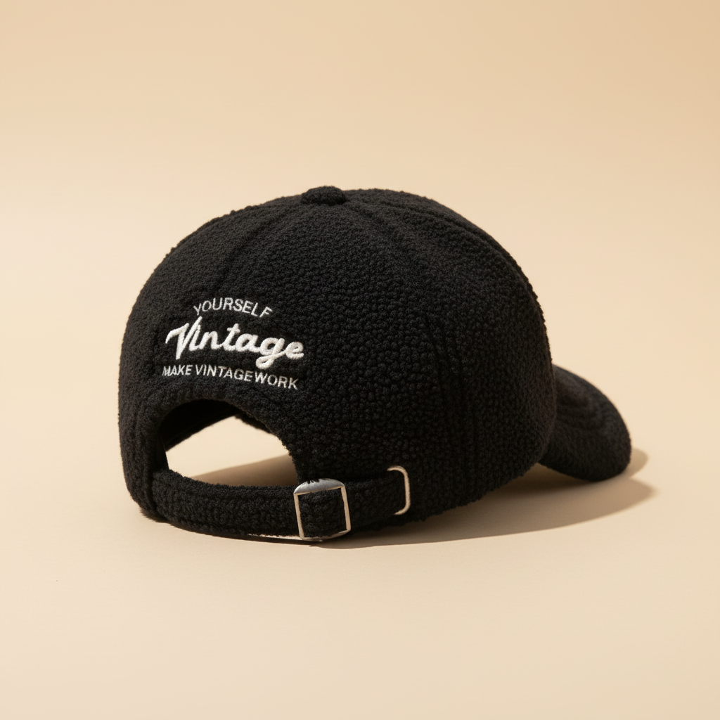 Black Cap - Back View