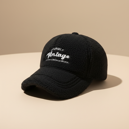Black Sherpa Cap - Website Match