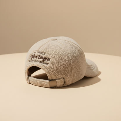 Light Beige Cap - Back View